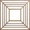Ekena Millwork Raven Wood Fretwork Pierced Ceiling Medallion, Walnut, 18"OD x 6 5/8"ID x 1/4"T CMWP18X18X0250RAWA - alternate 1